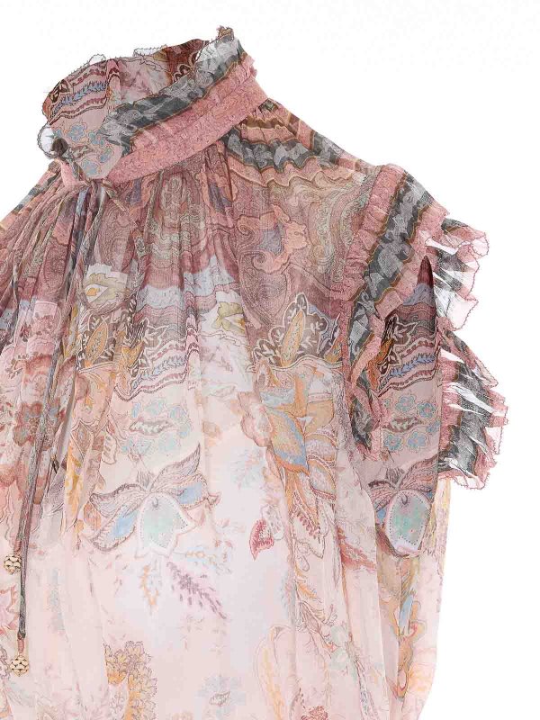 The Best Shops ZIMMERMANN: Knielange Kleider - Knielanges Kleid - Nude