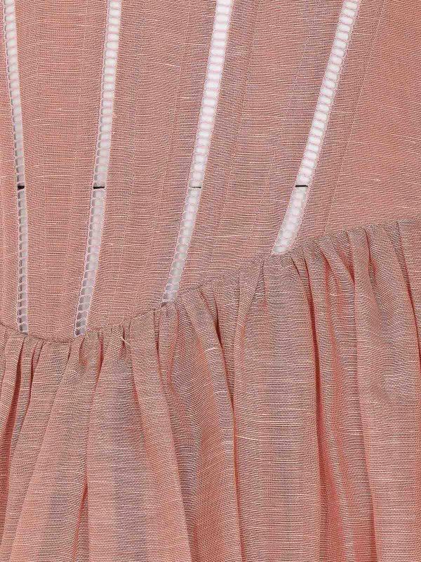 The Best Shops ZIMMERMANN: Knielange Kleider - Knielanges Kleid - Nude