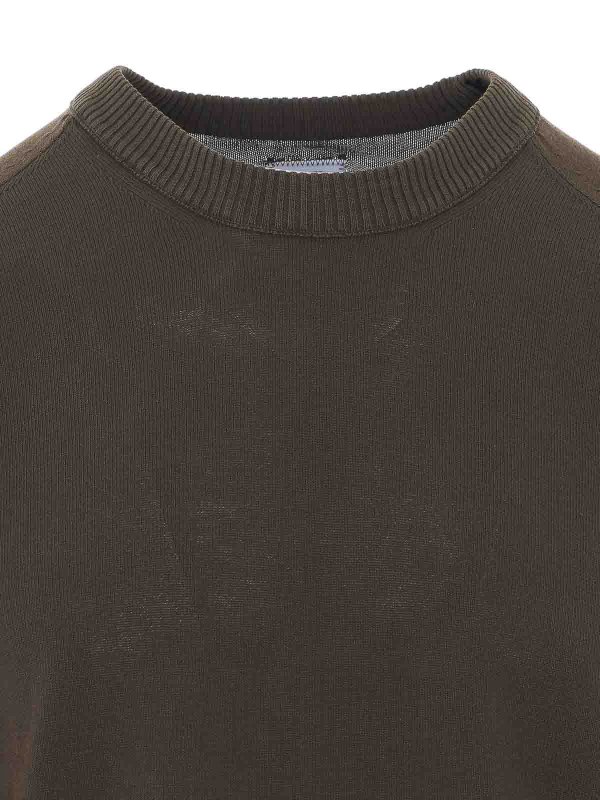 Rundhalspullover - Grün shop online: C.P. COMPANY
