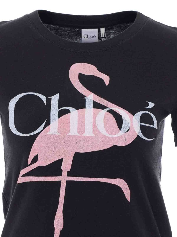 Camiseta - Negro shop online: CHLOE