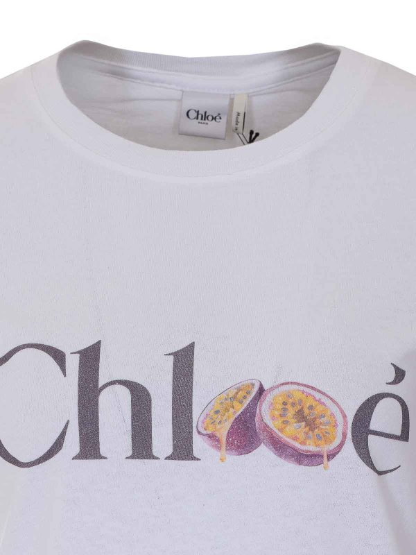 T-Shirt - Weiß shop online: CHLOE