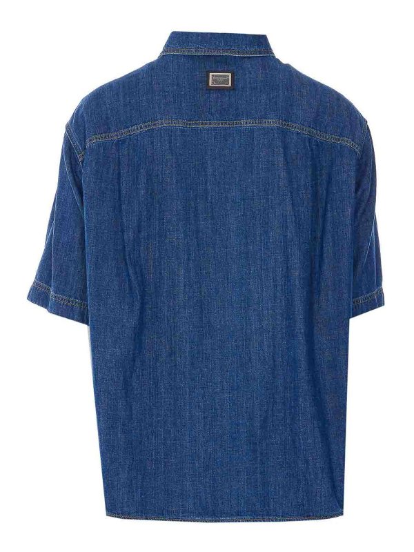 DOLCE & GABBANA: Hemden online - Hemd - Blau