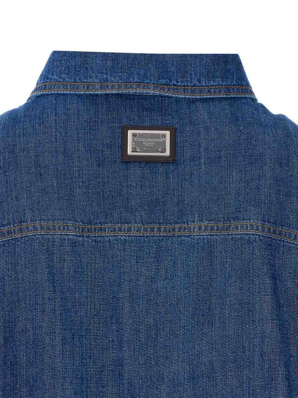 The Best Shops DOLCE & GABBANA: Hemden - Hemd - Blau