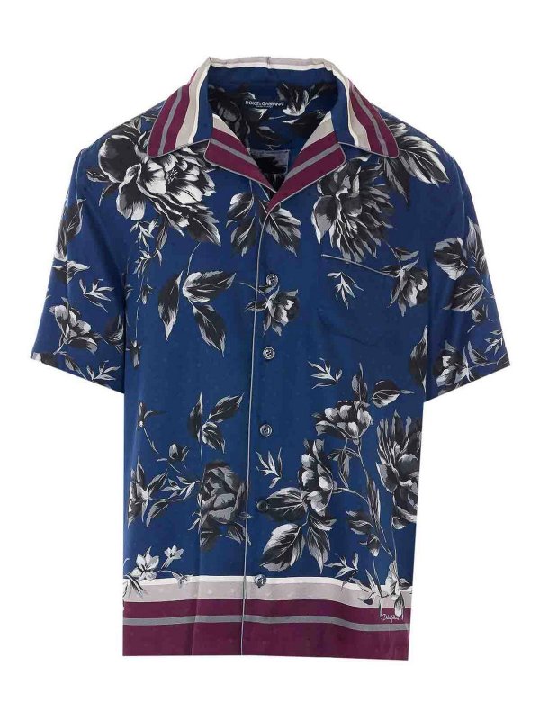 DOLCE & GABBANA: Hemden - Hemd - Blau