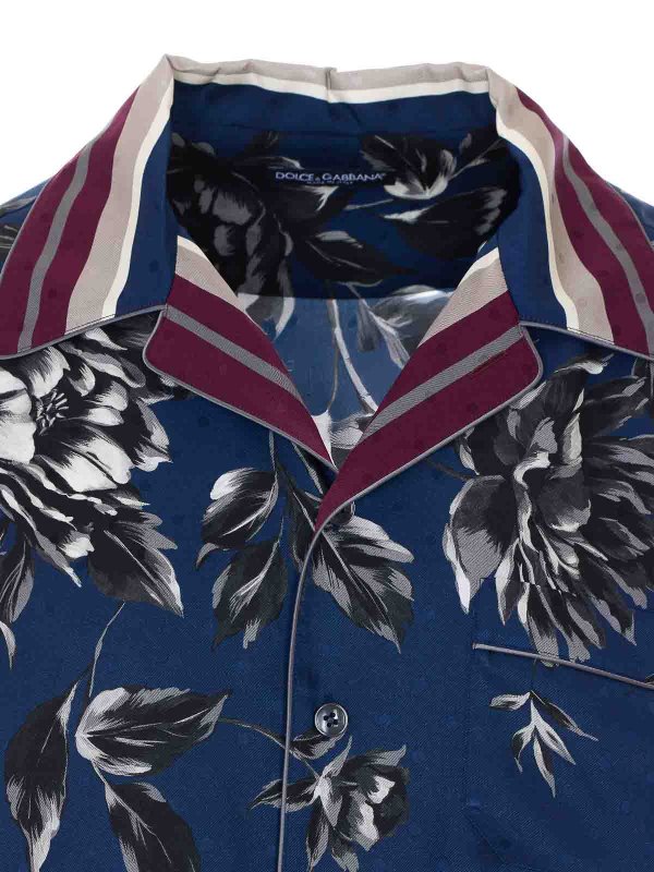 Hemd - Blau shop online: DOLCE & GABBANA