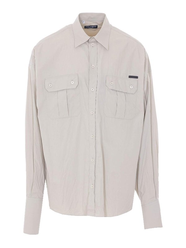 DOLCE & GABBANA: Camisas - Camisa - Blanco
