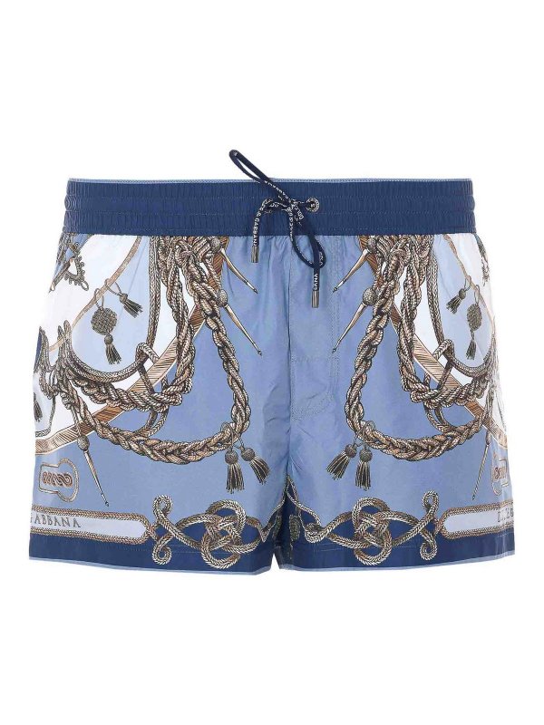 DOLCE & GABBANA: ワンピース - ワンピース - ブルー
