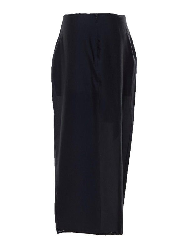 FILIPPA K: Faldas media pierna y semilargas online - Falda Semilarga - Negro