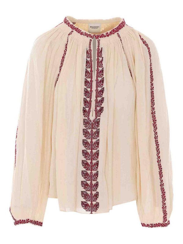 Isabel Marant Etoile: Hemden - Hemd - Beige
