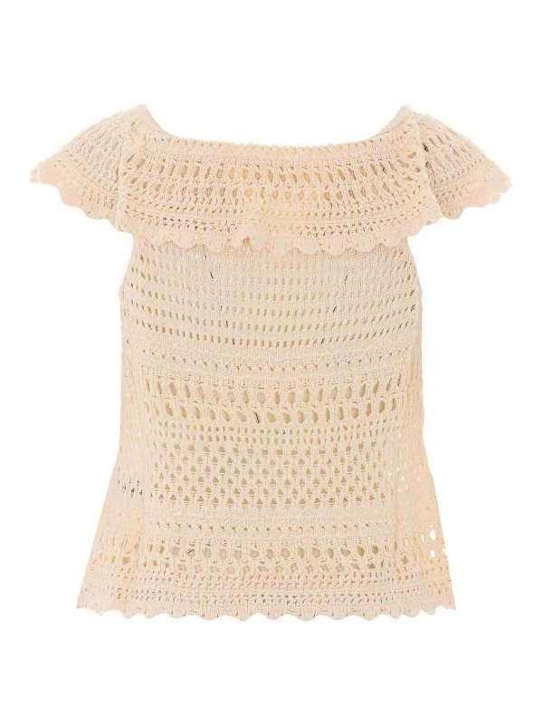Isabel Marant Etoile: Tops und Tank Tops online - Top - Beige