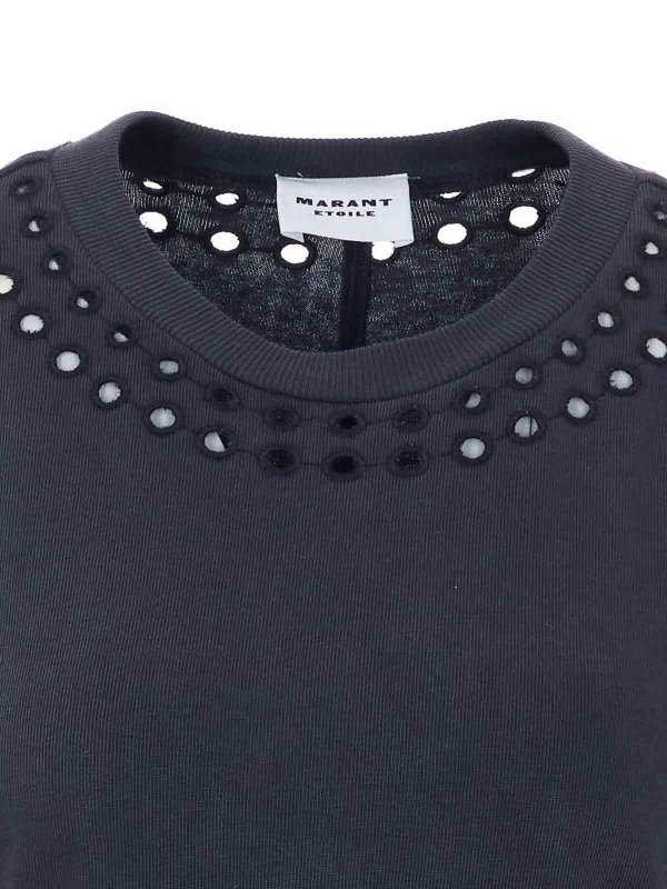 Rundhalspullover - Schwarz shop online: Isabel Marant Etoile
