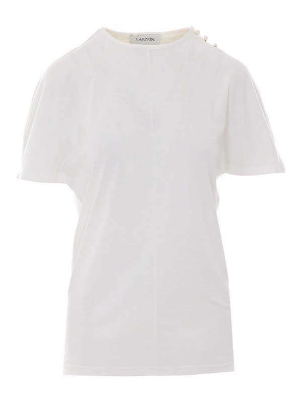 LANVIN: t-shirt - T-shirt  bianca