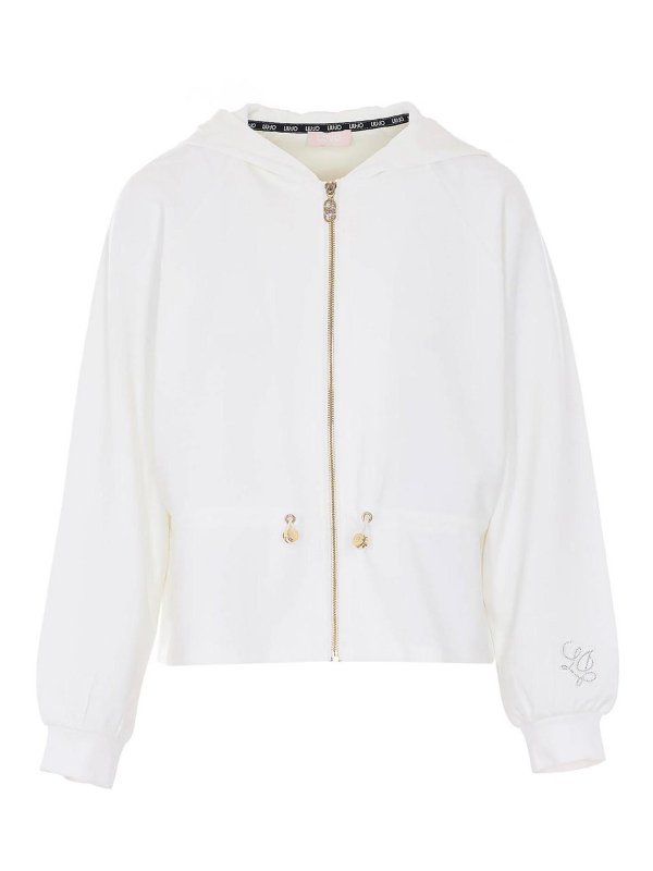 Liu Jo: Sweatshirts und Pullover - Sweatshirt - Weiß