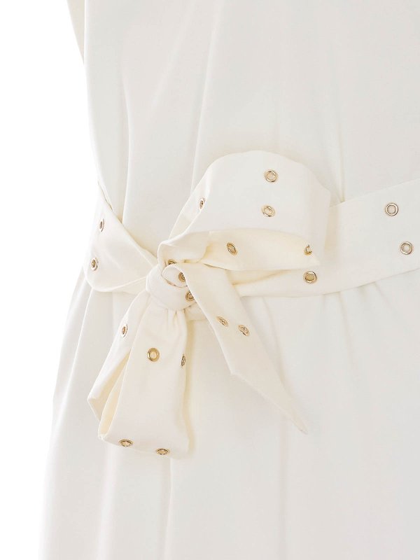 The Best Shops Liu Jo: ニーレングスドレス - 膝丈ドレス - 白