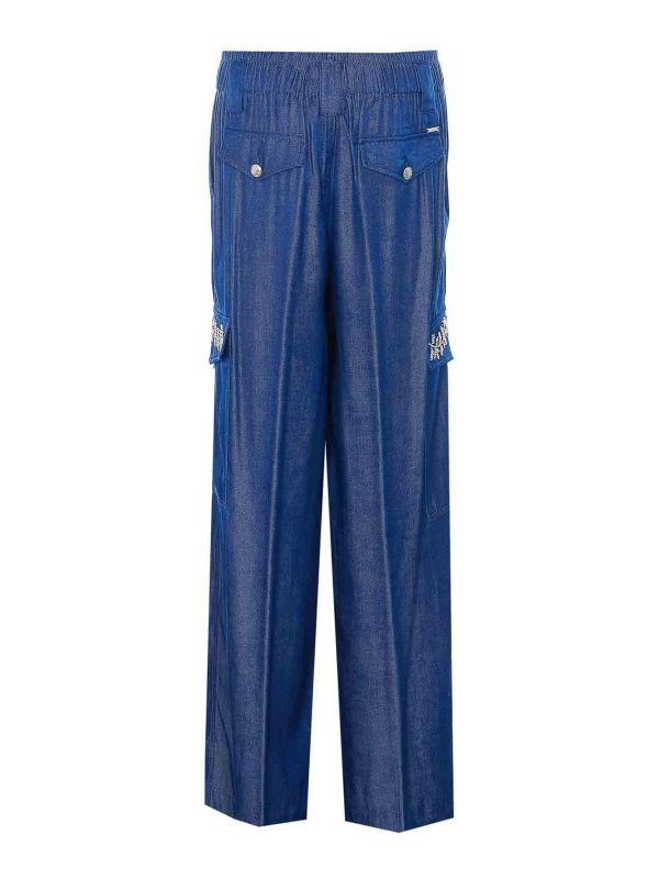 Liu Jo: casual trousers online - Blue Pants