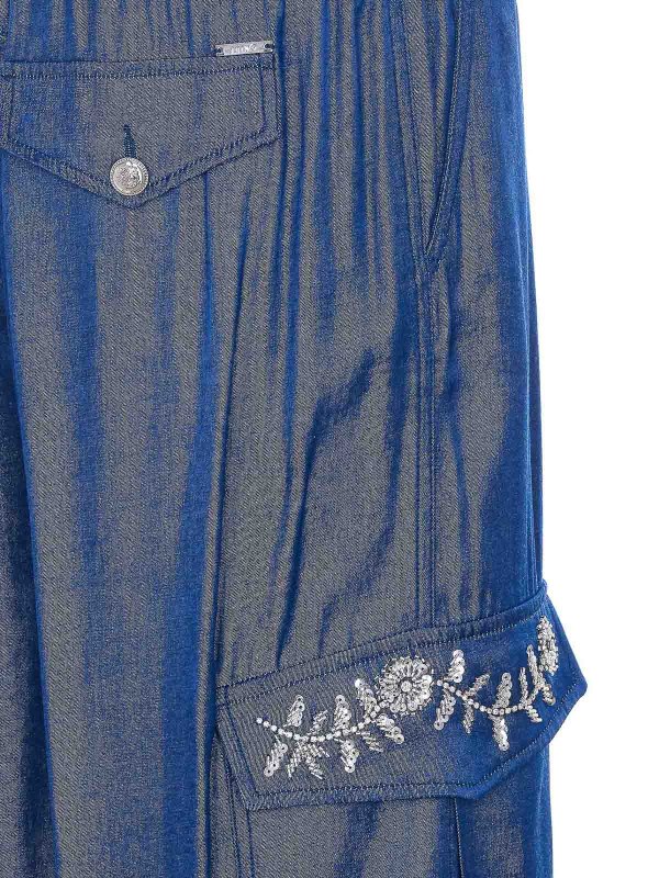 The Best Shops Liu Jo: casual trousers - Blue Pants