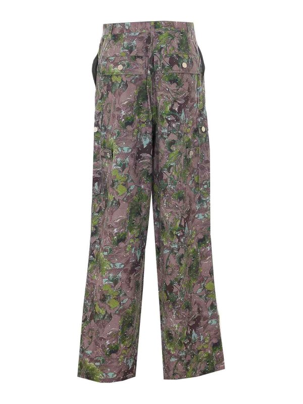 Liu Jo: Pantalons casual online - Pantalons Décontractés - Vert