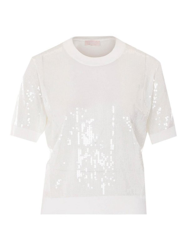 Liu Jo: crew necks - White Sweater