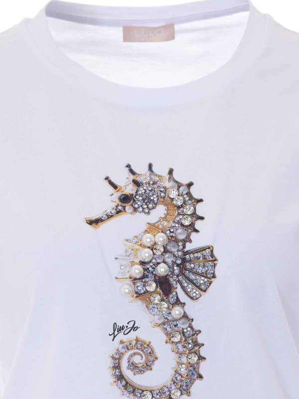 Camiseta - Blanco shop online: Liu Jo