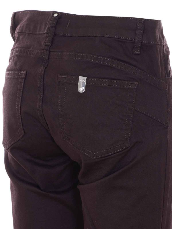 The Best Shops Liu Jo: Straight Leg Jeans - Straight Leg Jeans - Braun