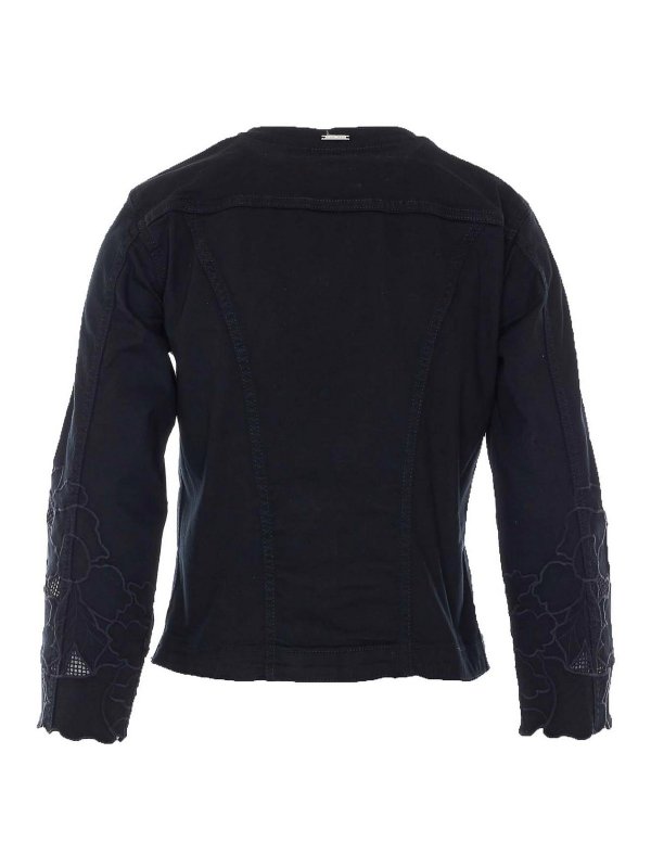 Liu Jo: Strickpullover mit Rundhalsausschnitt online - Rundhalspullover - Schwarz