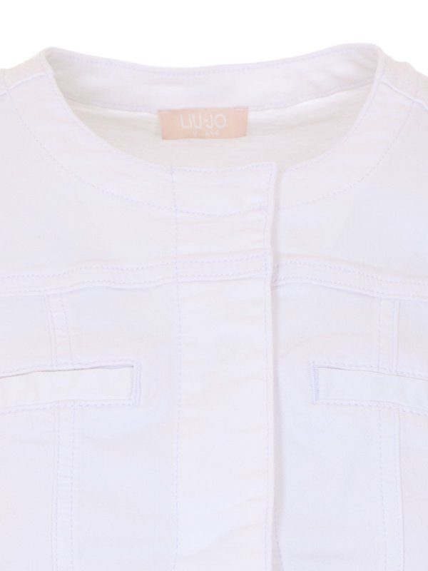 White Denim Jacket shop online: Liu Jo