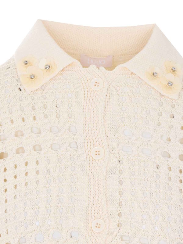 カーディガン - 白 shop online: Liu Jo
