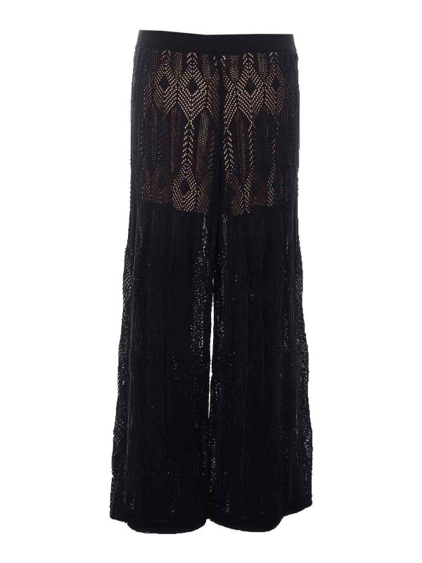 Liu Jo: pantaloni casual online - Pantaloni neri