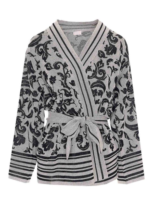Liu Jo: casual jackets - Black And Grey Jacket
