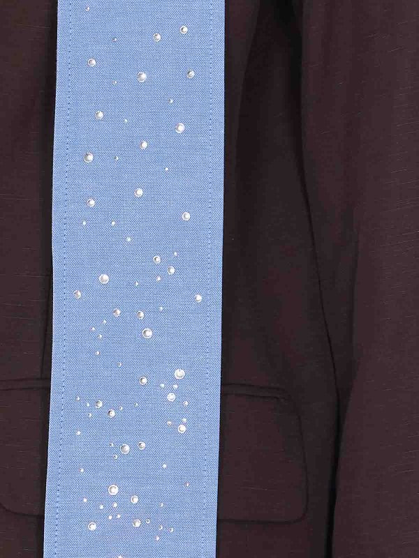 The Best Shops Liu Jo: casual jackets - Brown And Light Blue Jacket