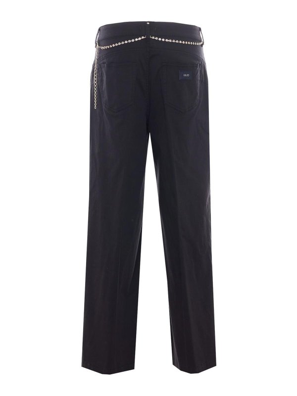 Liu Jo: jeans dritti, a sigaretta online - Jeans neri