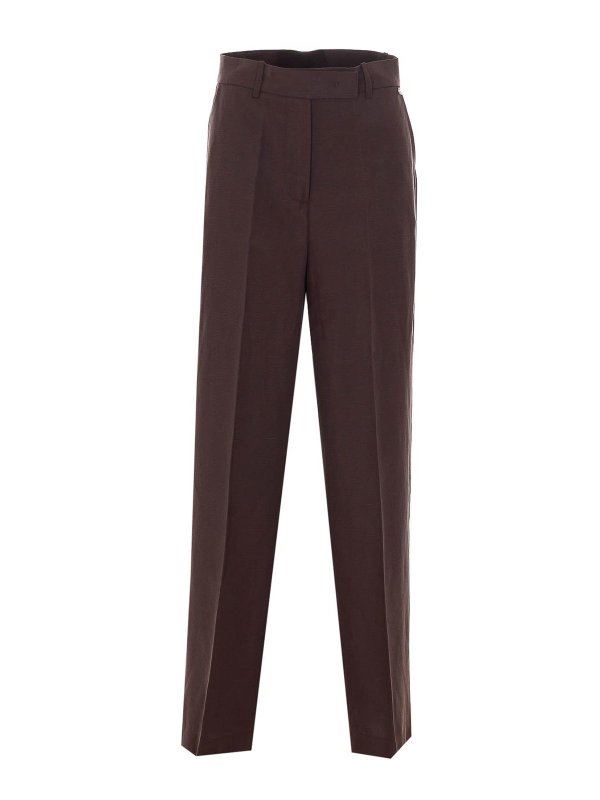 Liu Jo: flared jeans - Brown Pants