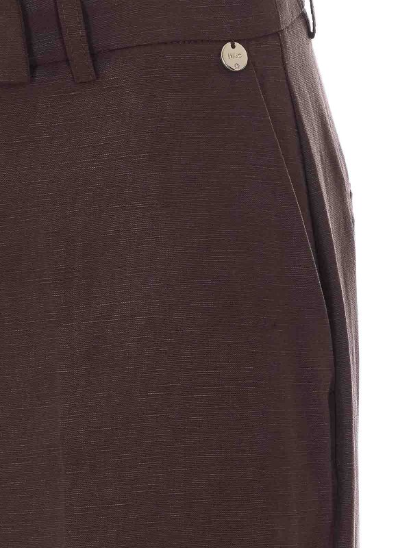 The Best Shops Liu Jo: flared jeans - Brown Pants