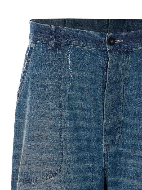 Vaqueros Rectos - Azul shop online: Maison Margiela