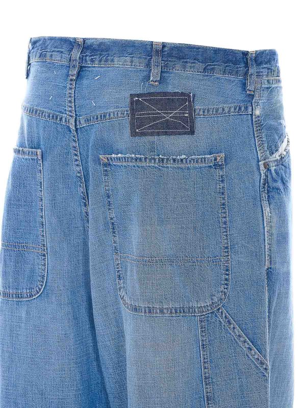 The Best Shops Maison Margiela: ストレートジーンズ - ストレートジーンズ - ブルー