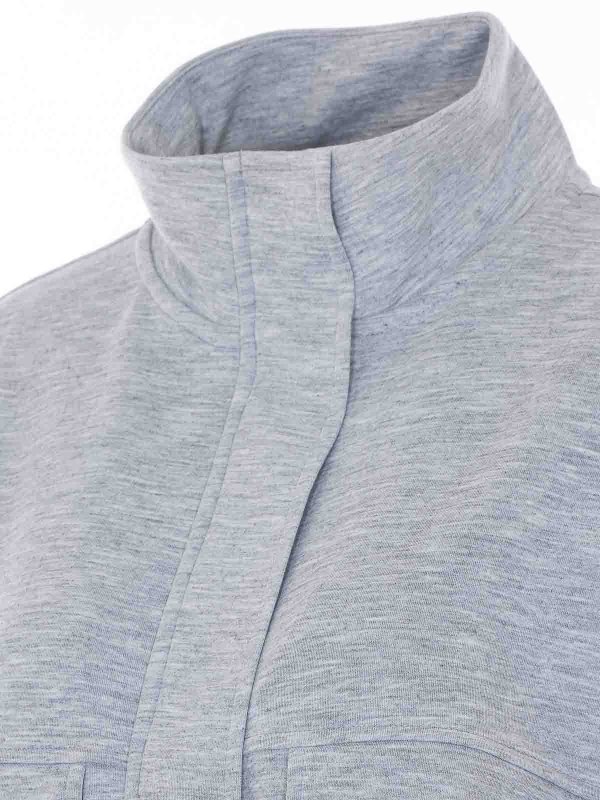 The Best Shops PATRIZIA PEPE: Sweatshirts und Pullover - Sweatshirt - Grau