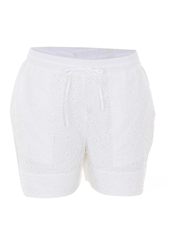 Pinko: Hosen Shorts - Shorts - Weiß