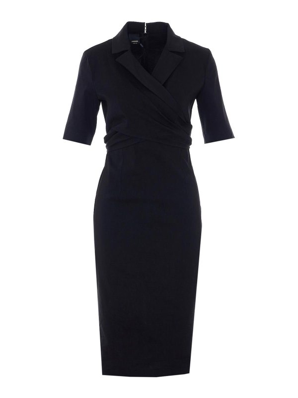 Pinko: Robes courtes - Robe Courte - Noir