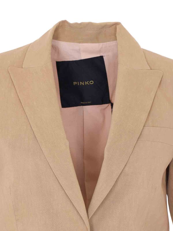Beige Freda Blazer shop online: Pinko