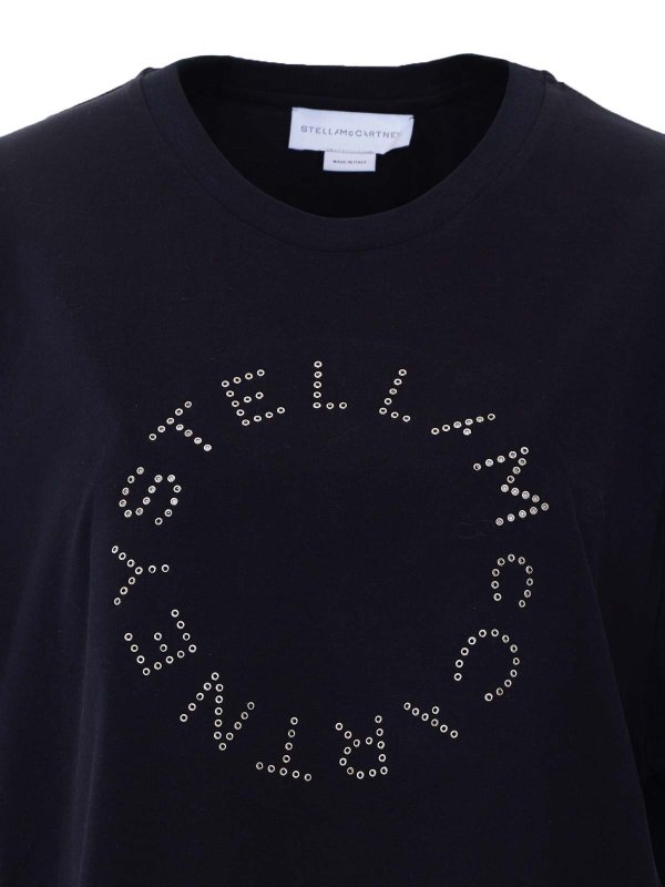 T-Shirt - Schwarz shop online: STELLA McCARTNEY