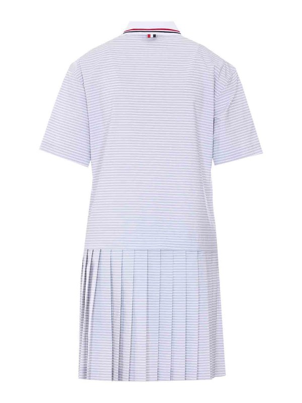 THOM BROWNE: Kurze Kleider online - Kurzes Kleid - Grau