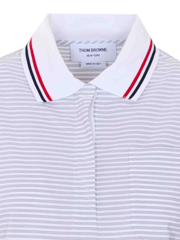 Kurzes Kleid - Grau shop online: THOM BROWNE