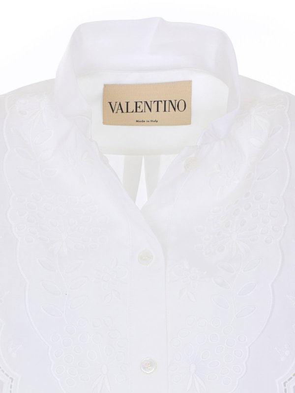 シャツ - 白 shop online: VALENTINO GARAVANI