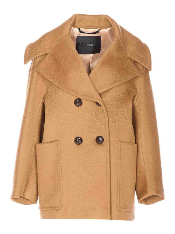 Max Mara: Casualjacken - Casualjacke - Beige