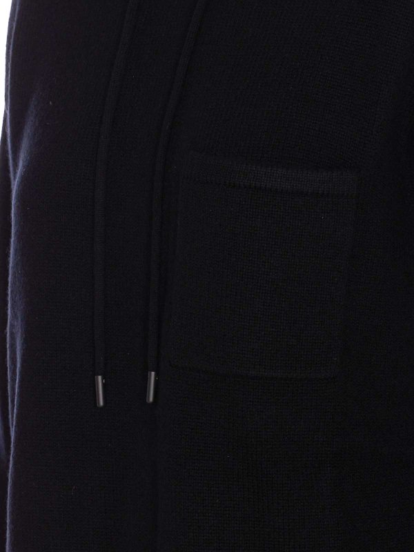 The Best Shops Max Mara: Strickpullover mit Rundhalsausschnitt - Rundhalspullover - Schwarz