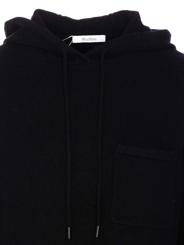 Rundhalspullover - Schwarz shop online: Max Mara