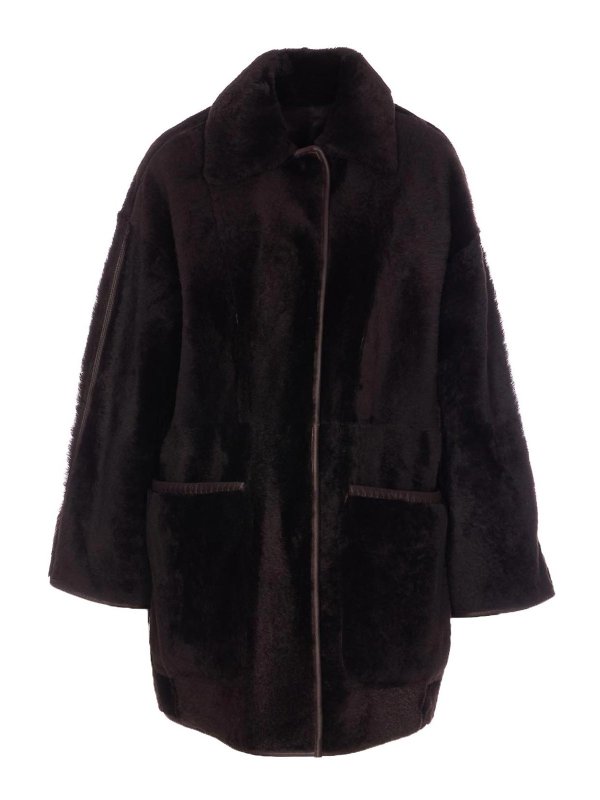 Max Mara: Hemden - Hemd - Braun