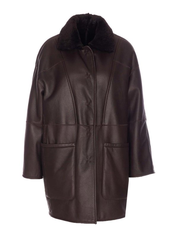 The Best Shops Max Mara: Hemden - Hemd - Braun