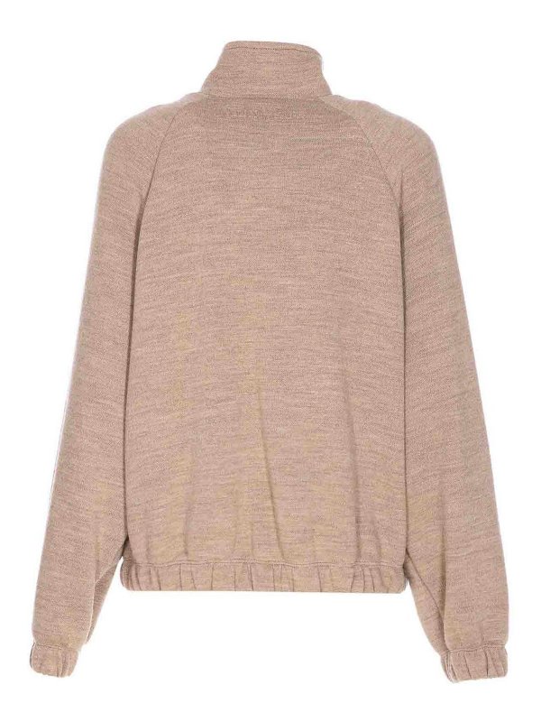 Max Mara: Sweatshirts und Pullover online - Sweatshirt - Beige