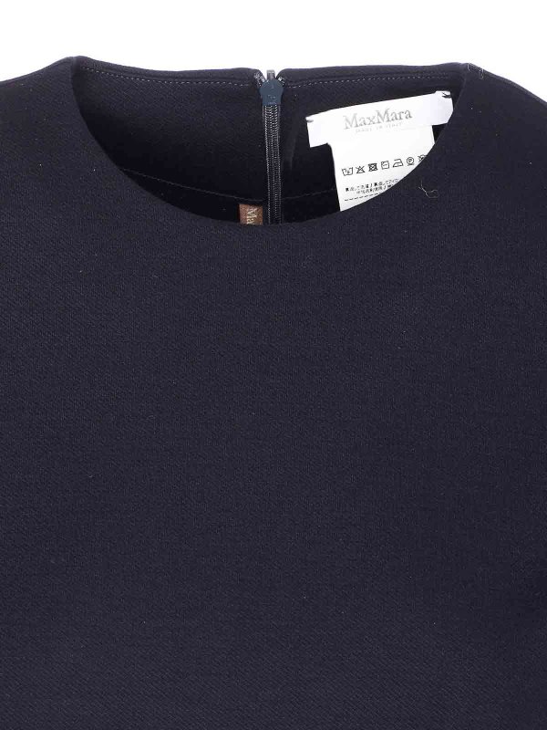 Rundhalspullover - Blau shop online: Max Mara
